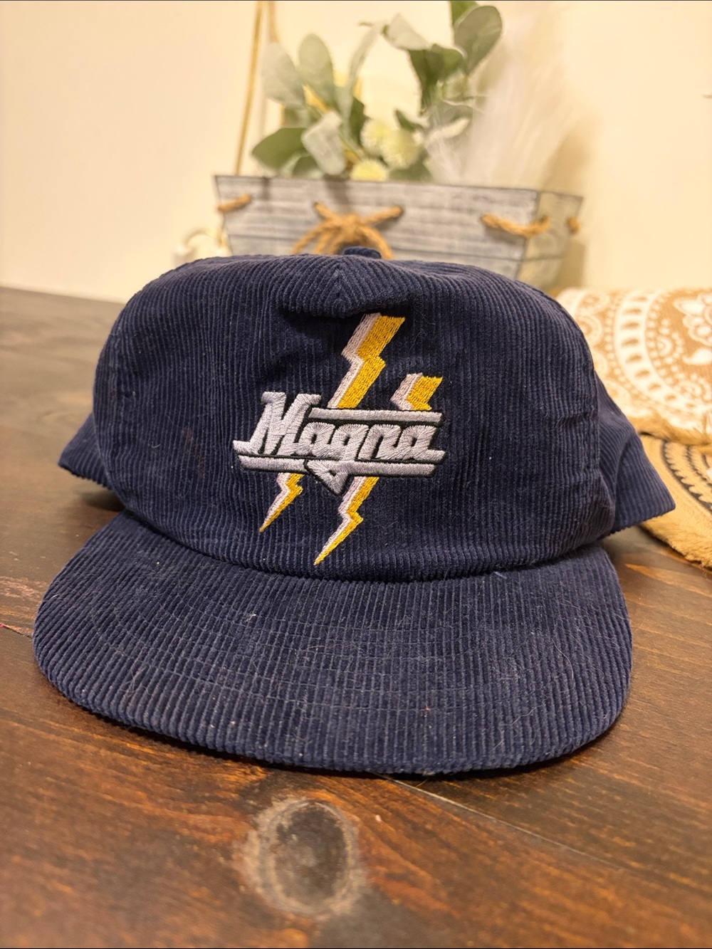 Vintage Magna Snapback Hat Rockabilly Hipster Cigarettes tabacco Cap